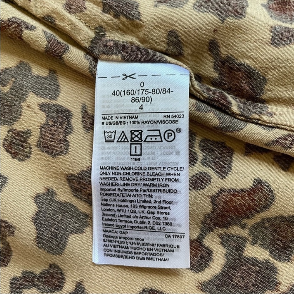 GAP Wrap Front Maxi Dress NWT size 0 - Picture 9 of 10